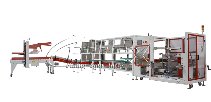 AUTOMATIC FALLING TYPE CARTON PACKER MACHINE AUTOMATIC FALLING TYPE CARTON PACKER MACHINE