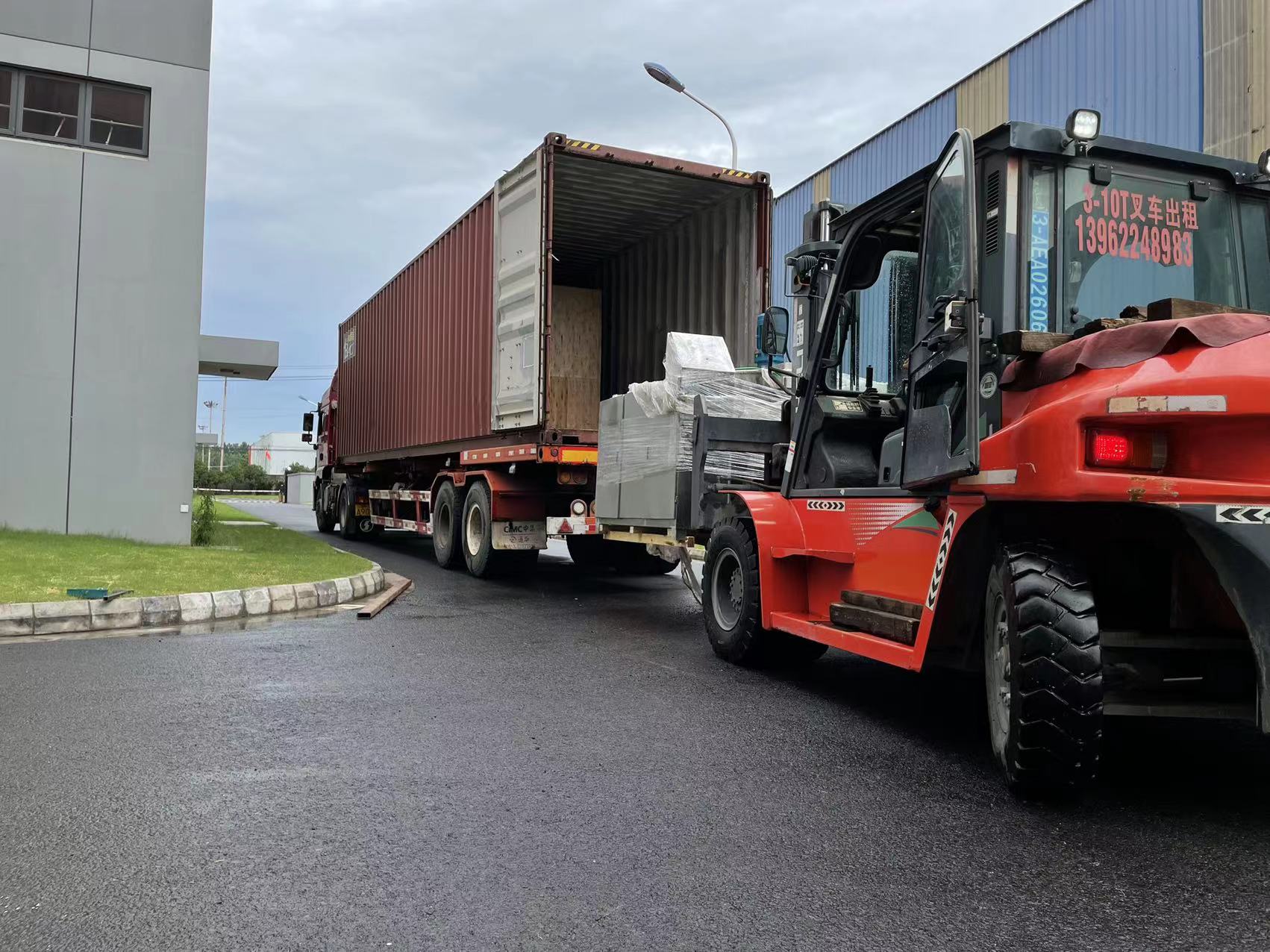 Juice Filling line Shipped to Guyana
