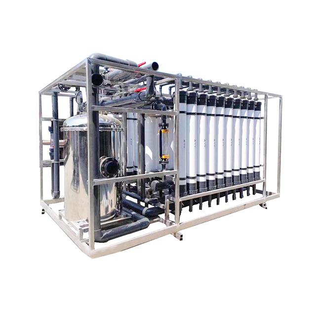 UF Hollow Fiber Membrane Mineral Water Treatment System