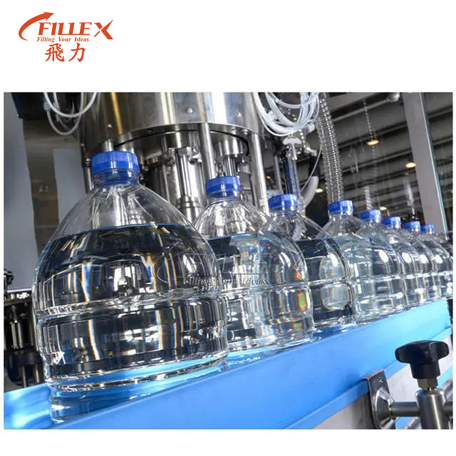 6L Drink Water Washer Filler Capper Production