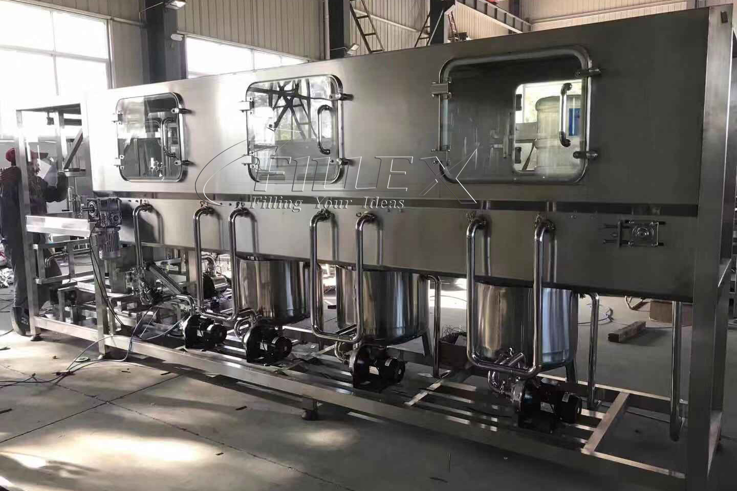 HOW TO BUILD A GALLON FILLING LINE 