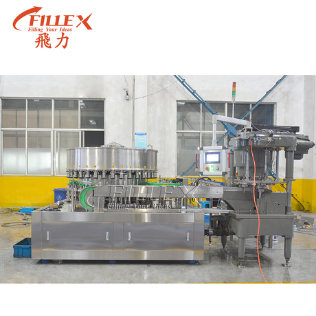 Carbonated Drink Can Filling And Sealing Machine