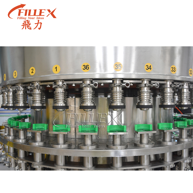 Carbonated Drink Can Filling And Sealing Machine