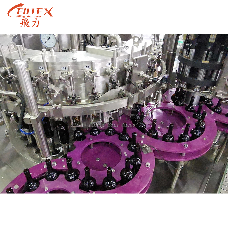 Automatic High Speed Caboneted Beer Production Filling Line