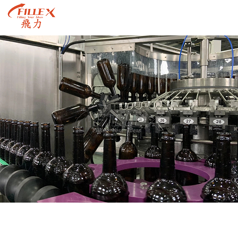 Automatic High Speed Caboneted Beer Production Filling Line